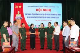 Sơ kết công tác phối hợp chỉ đạo thực hiện công tác dân vận